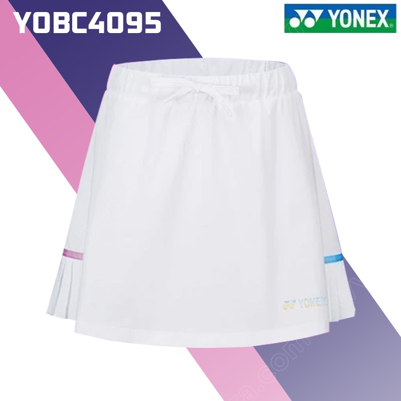 YONEX Sports Skirt with Inner Shorts White (YOBC4095-011)