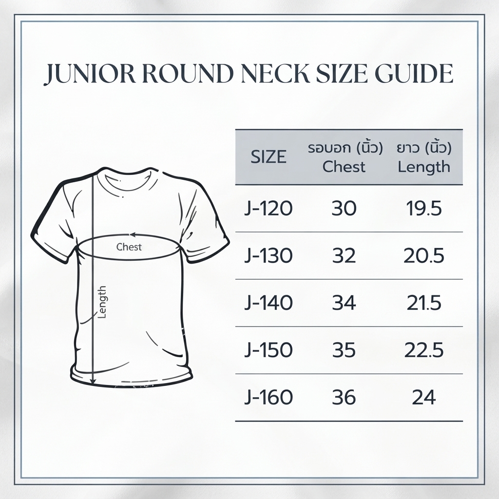 YONEX-JUNIOR-ROUND-NECK-TEE-SIZE-GUIDE