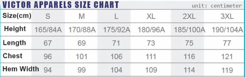 VICTOR-APPARELS-SIZE-CHART