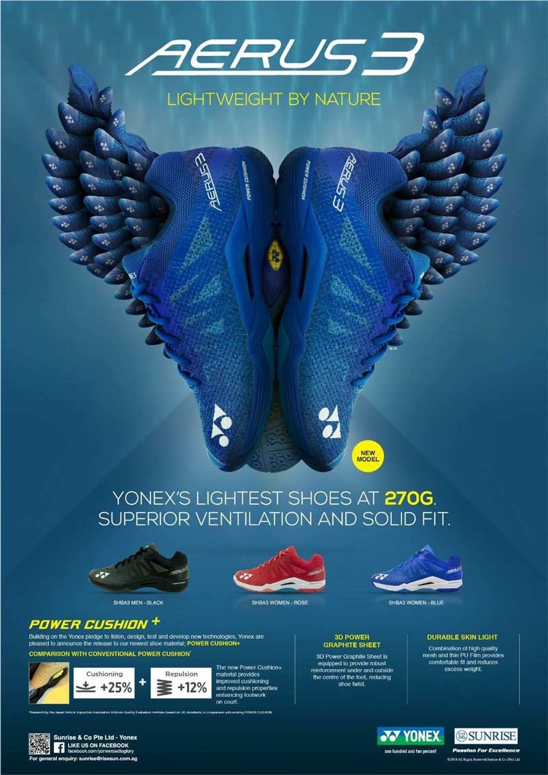 yonex power cushion aerus 3 men