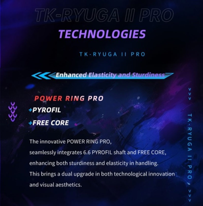 VICTOR THRUSTER RYUGA II PRO (TK-RYUGAII-PRO-B) - Badminton